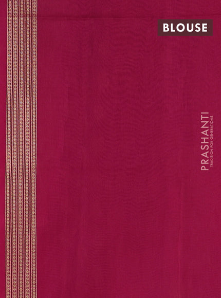 Banarasi silk cotton saree pink with allover zari woven buttas and temple zari woven border