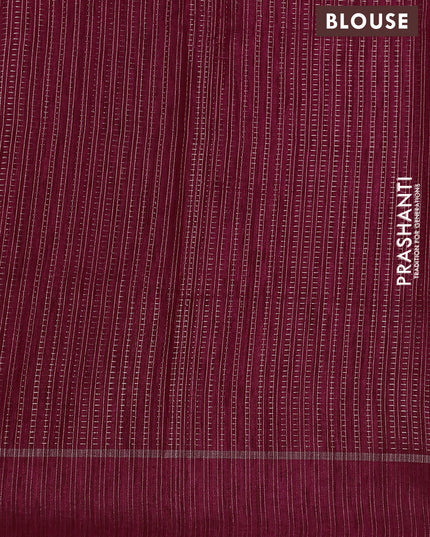 Semi tussar saree pink with zari weaves and embroidery border