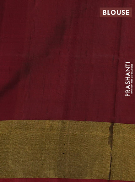 Rajkot patola silk saree red and maroon with allover ikat butta weaves and ikat woven zari border