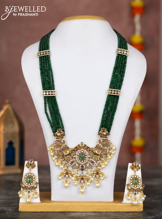 Beaded Necklace - Victorian Finish