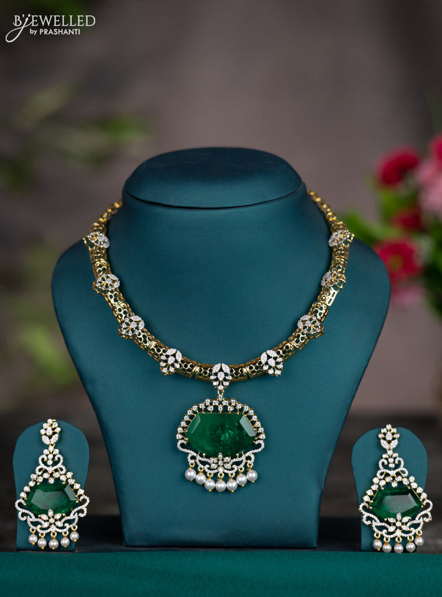 AD/Zircon Necklace