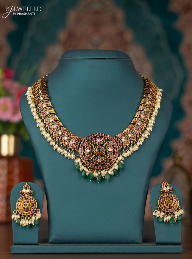 Antique Guttapusalu Necklace