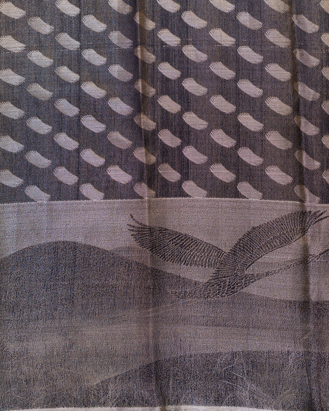 Tissue Kanchipuram Gold And With Butta Style
