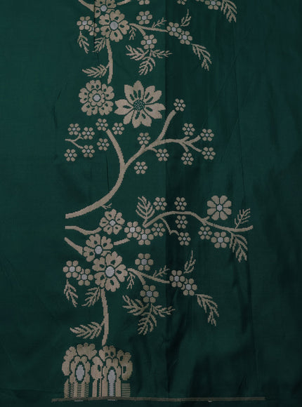 Green Banarasi Silk Saree