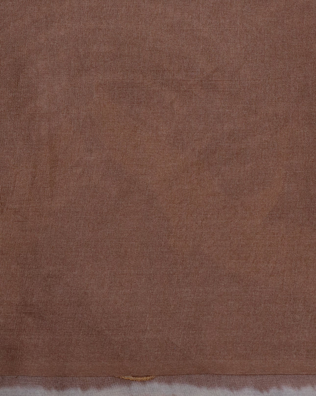 Brown Pure Tussar Silk Saree
