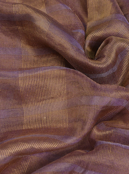Mild Purple Tissue Silk Saree