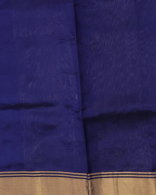 Off White Chanderi Silk Saree
