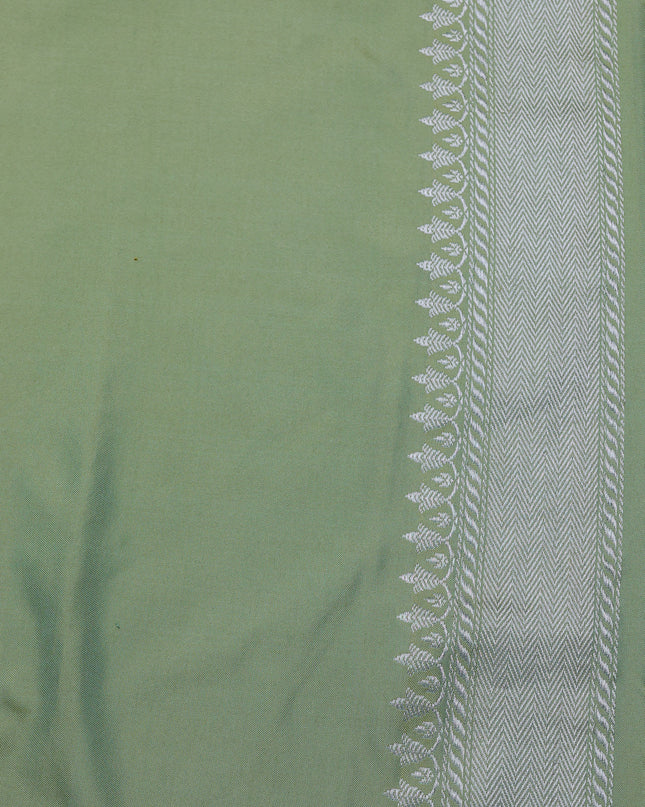 Teal Green Banarasi Fekwa Silk Saree