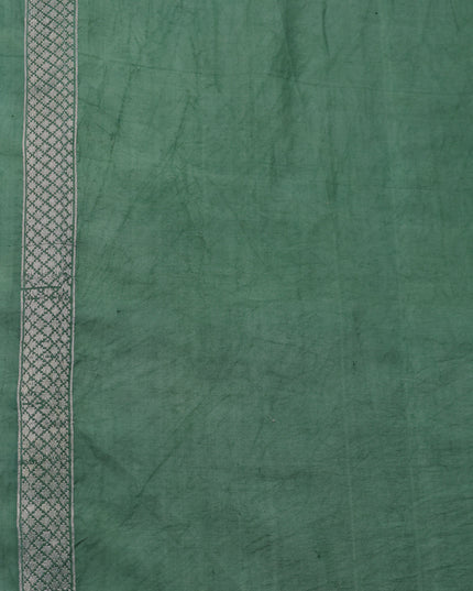 Yellow-Peach Banarasi Crepe Silk Saree
