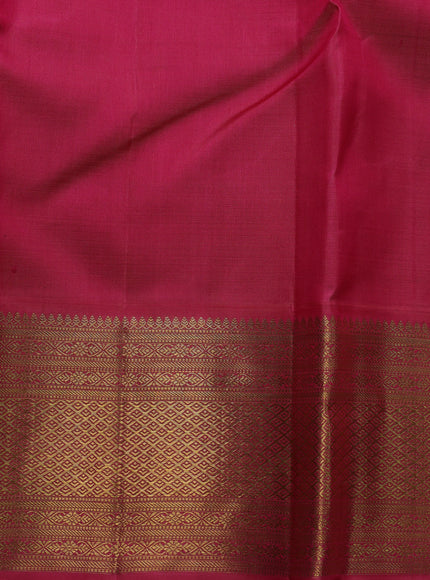 Pista Green-Pink Pure Kanchipuram Silk Saree