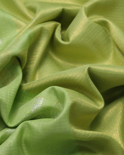 Green Kanchipuram Kota Saree