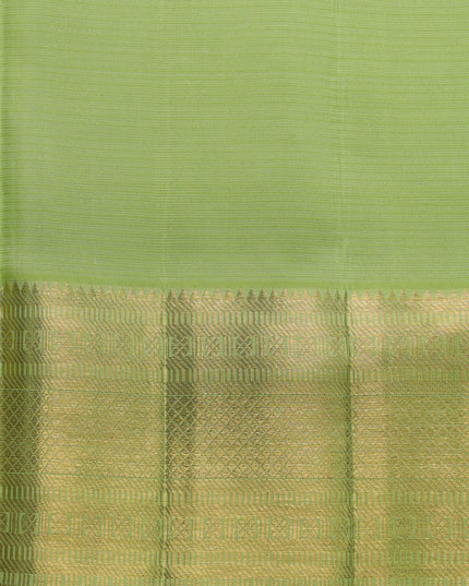 Green Kanchipuram Kota Saree