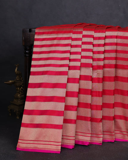 Red Banarasi Silk Saree