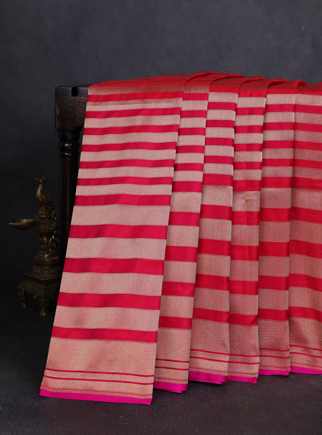 Red Banarasi Silk Saree