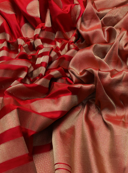 Red Banarasi Silk Saree