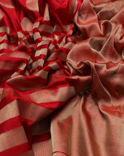Red Banarasi Silk Saree