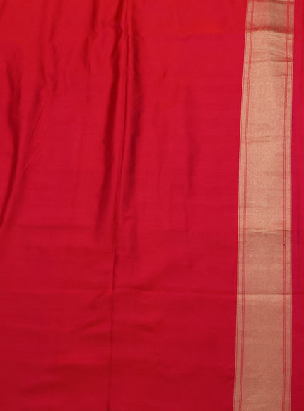 Red Banarasi Silk Saree