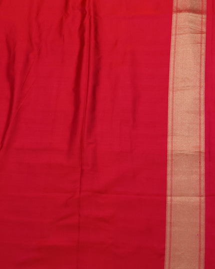 Red Banarasi Silk Saree