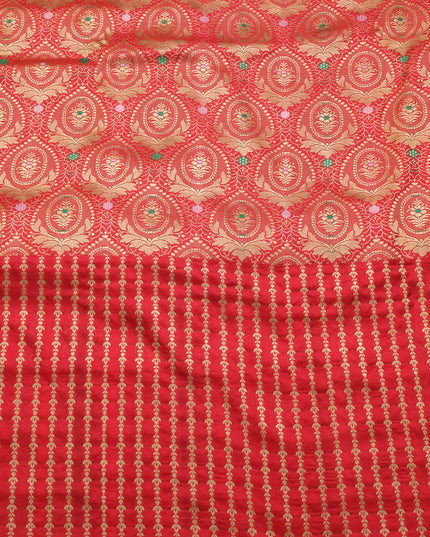 Purple Banarasi Silk Saree