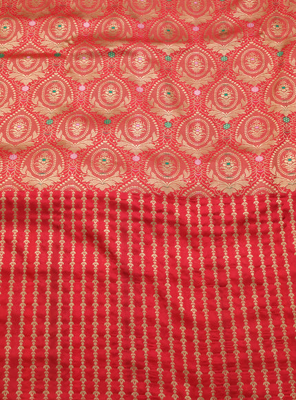 Purple Banarasi Silk Saree