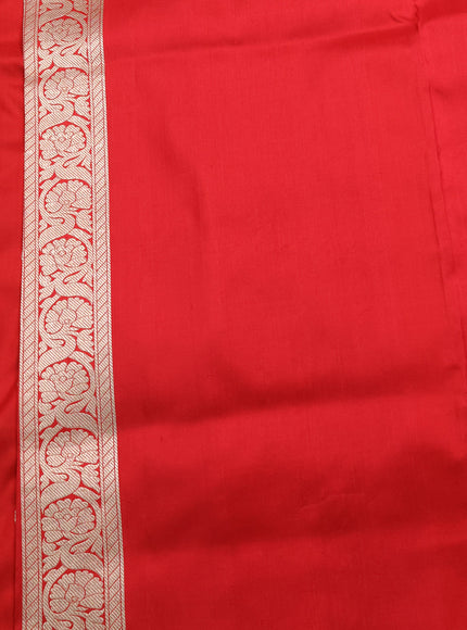 Red Banarasi Silk Saree