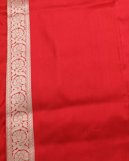 Red Banarasi Silk Saree