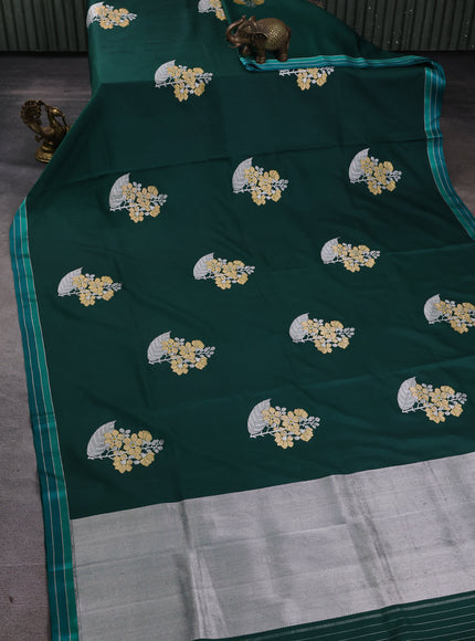 Green Banarasi Silk Saree