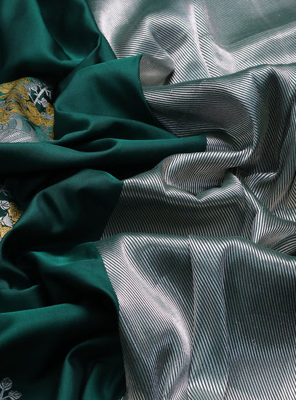 Green Banarasi Silk Saree