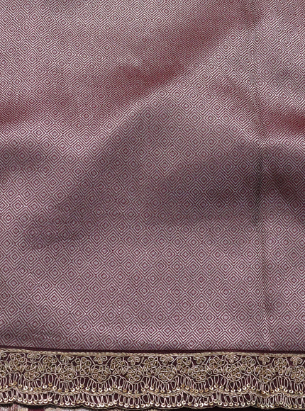 Maroon Banarasi Silk Saree