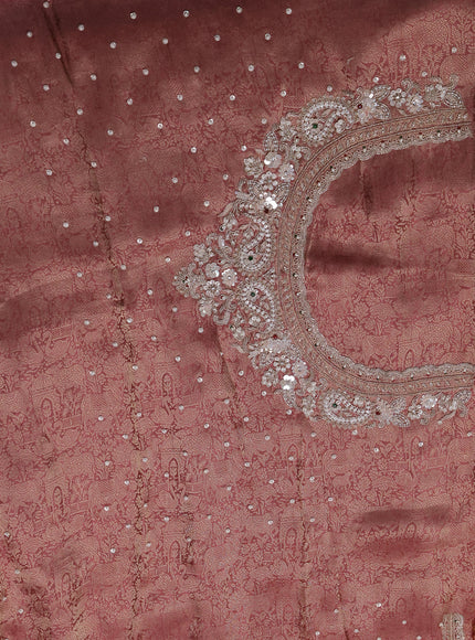 Beige Tissue Silk Saree