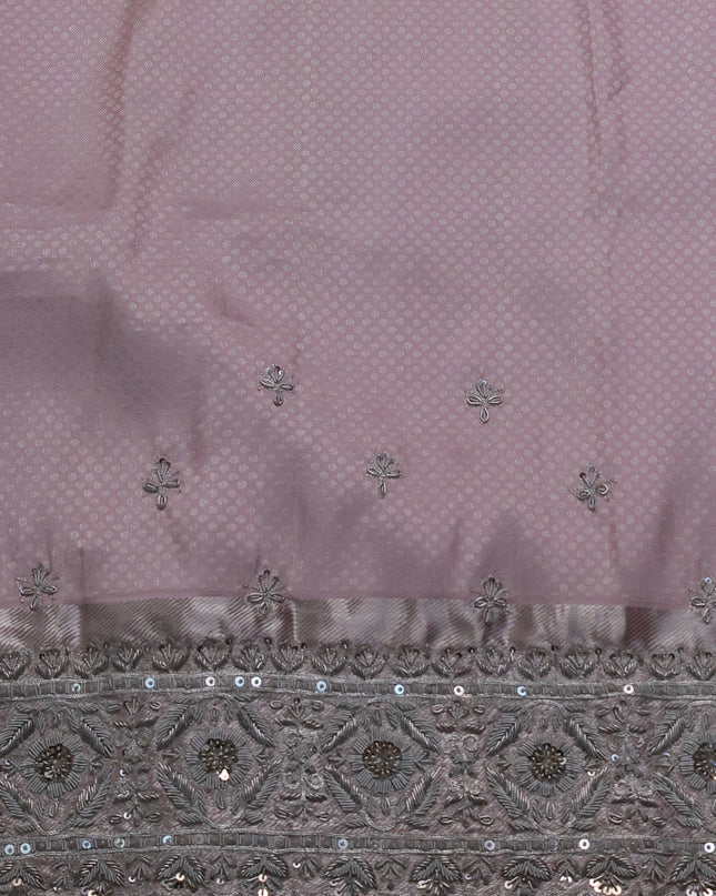 Light Pink Pure Kanchipuram Silk Saree