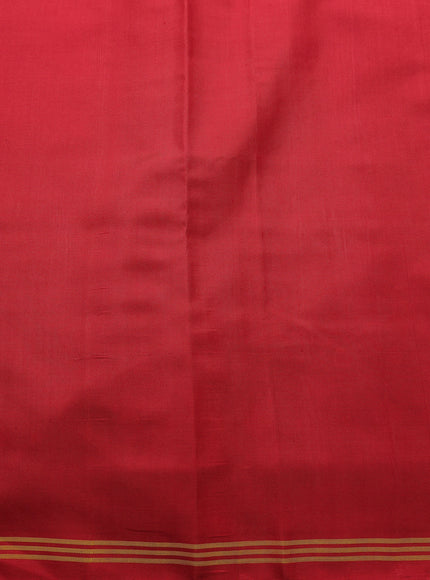 Red Patan Patola Embroidery Saree
