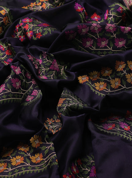 Jamun Banarasi Silk Saree