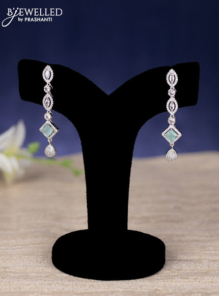 Zircon haram with mint green and cz stones