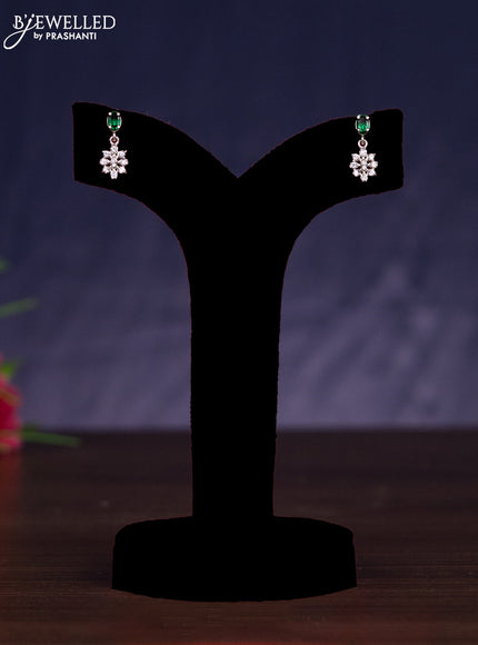 Zircon haram with emerald and cz stones