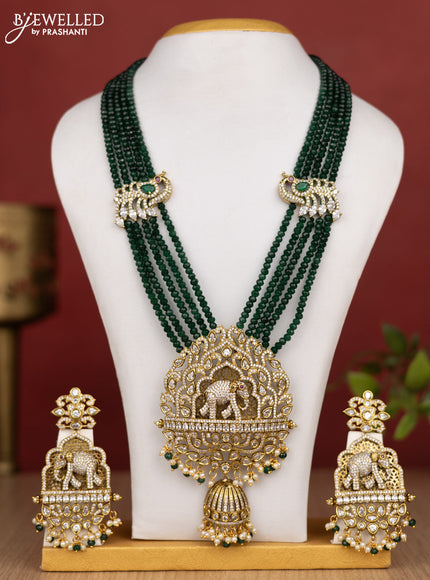 Beaded Haaram - Victorian Finish