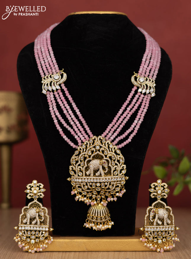 Beaded Haaram - Victorian Finish