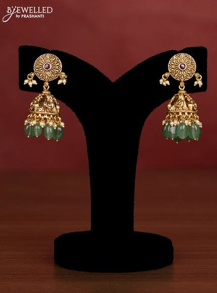 Beaded Haaram - Antique Pendant