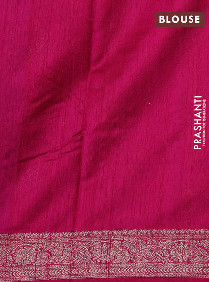 Banarasi raw silk saree orange with woven buttas and woven border