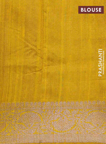 Banarasi raw silk saree pastel pink with woven buttas and woven border