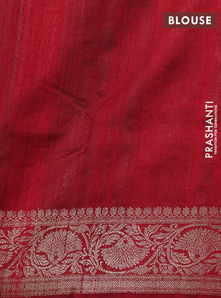 Banarasi raw silk saree pastel green with woven buttas and woven border