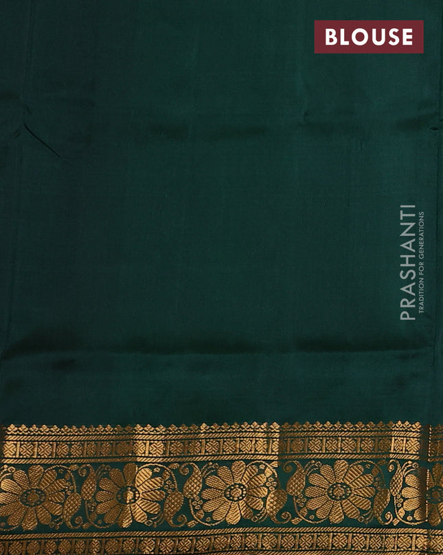 Pure uppada silk saree pink with silver & gold zari woven buttas and zari woven border