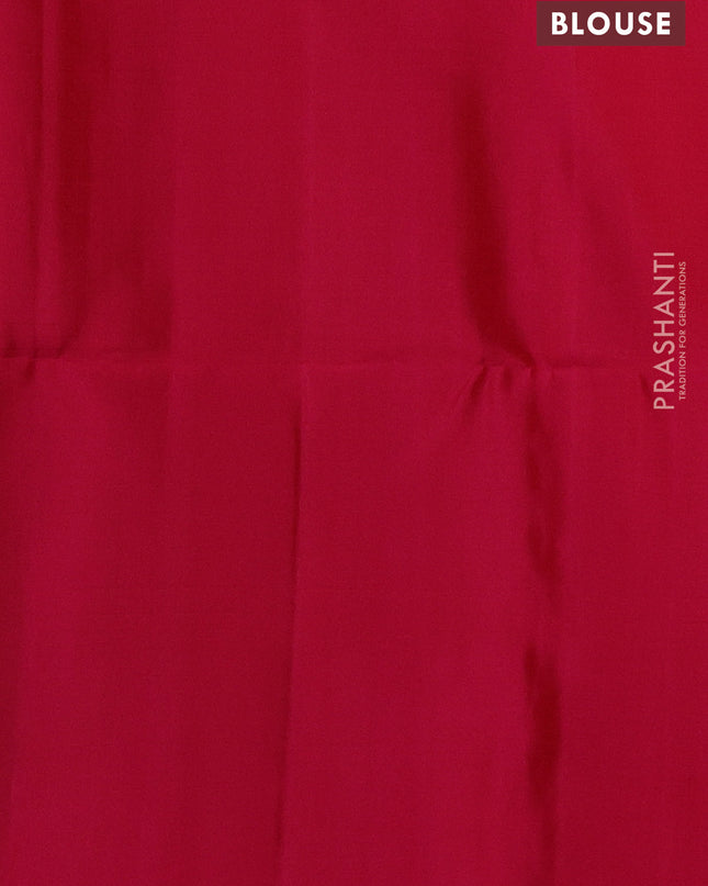 Pure soft silk saree mustard yellow and pink with allover zari weaves and simple border