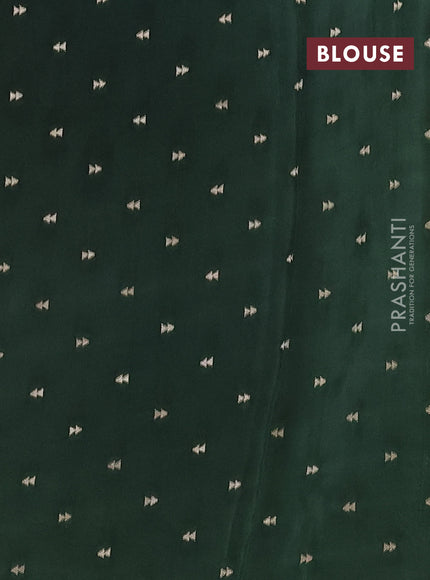 Art mysore silk saree lime yellow and green with allover zari stripes pattern and zari woven simple border