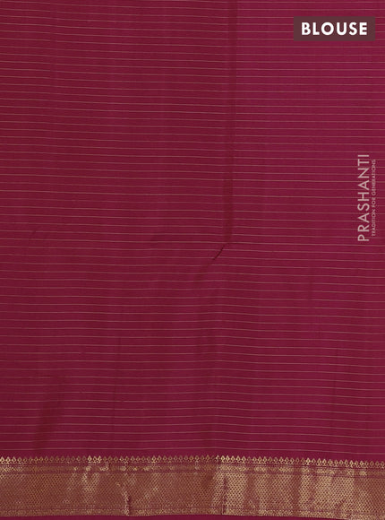 Pure soft silk saree pink with allover zari woven checks & buttas and zari woven border