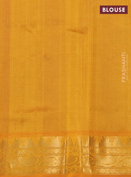 Silk Cotton saree pink with allover vairaosi pattern & zari buttas and zari woven border