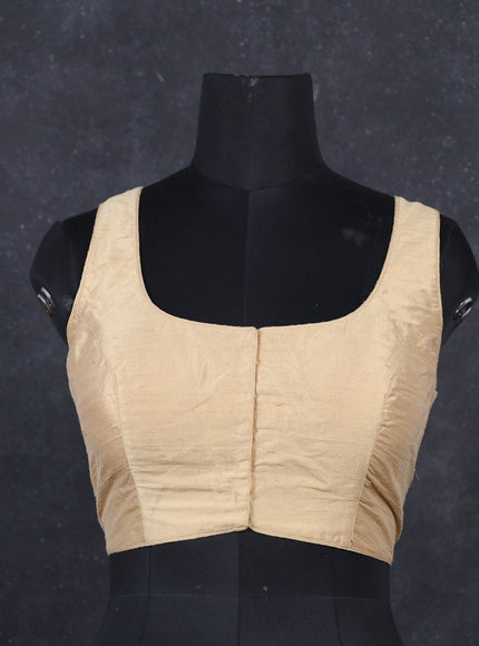 Sandal raw silk readymade blouse sandal and Sleeveless style