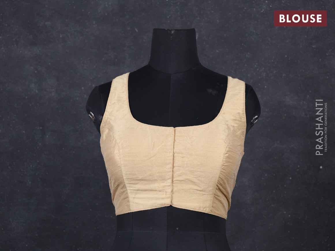 Sandal raw silk readymade blouse sandal and Sleeveless style