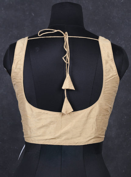 Sandal raw silk readymade blouse sandal and Sleeveless style