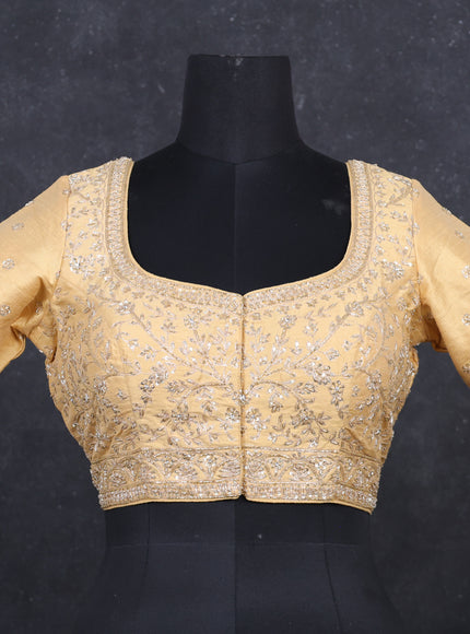 Sandal Raw Silk Readymade Blouse Sandal and